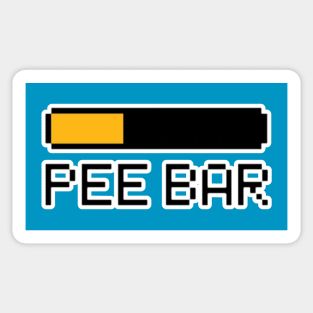 Scott Pilgrim Pee Bar Sticker